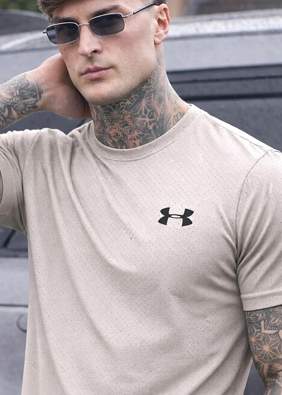 LYCRA STRETCHABLE STYLISH SHIRT-TAN