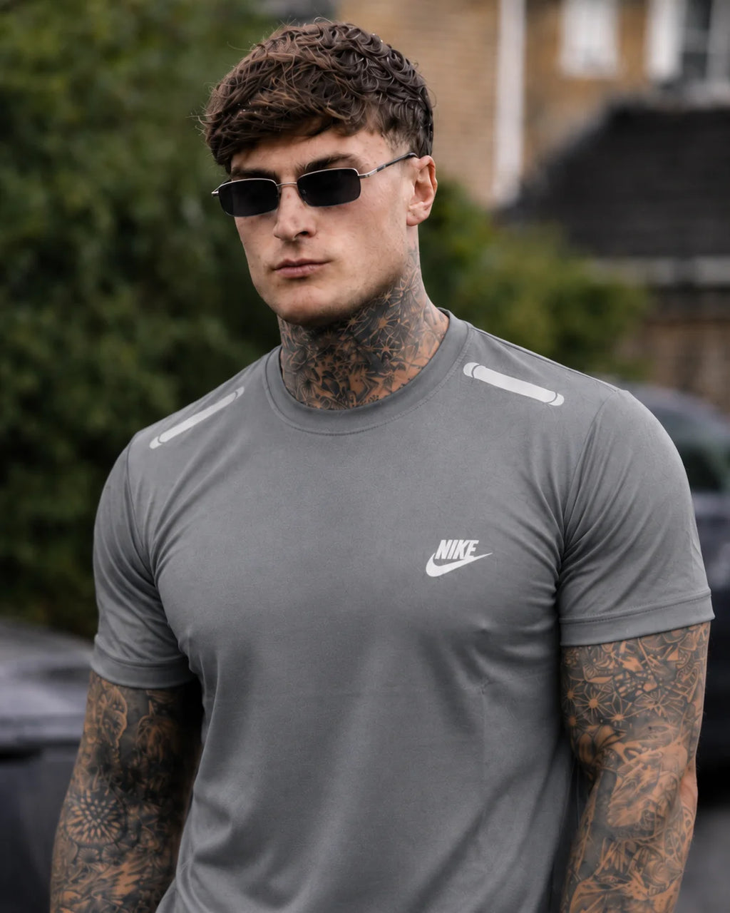 Modern Summer Shirt-Gray