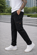 TACTICAL-COTTON CARGO-TROUSER-BLACK
