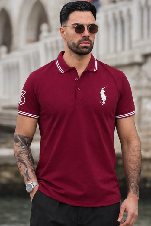 APEX-WEAR POLO-MAROON