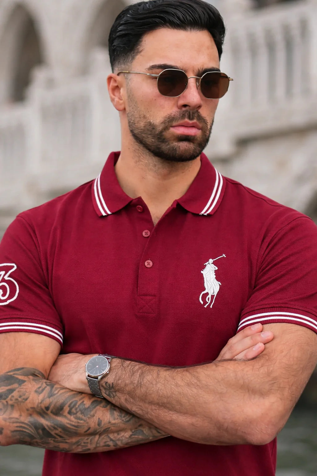 APEX-WEAR POLO-MAROON