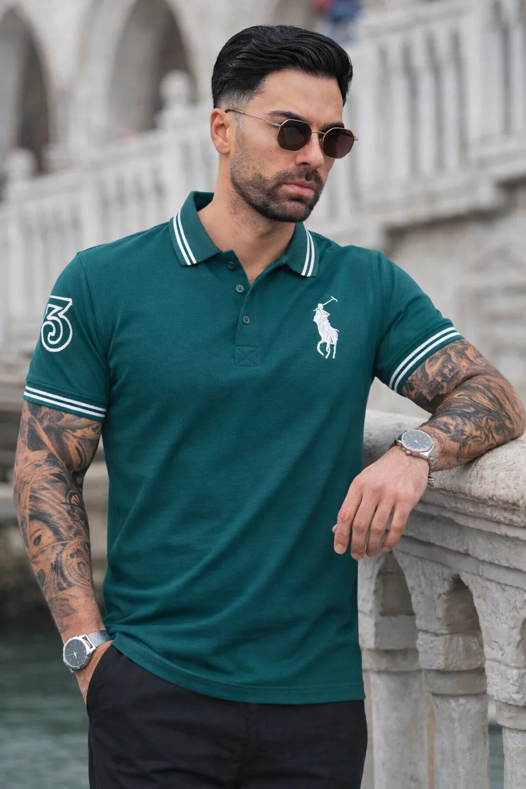 APEX-WEAR POLO-GREEN