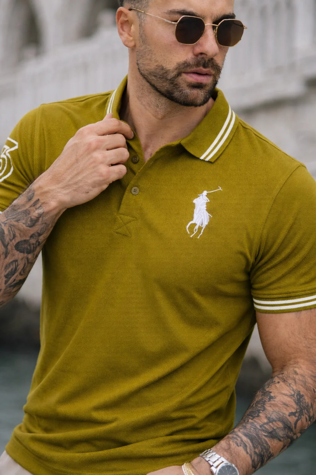 APEX-WEAR POLO-OLIVE