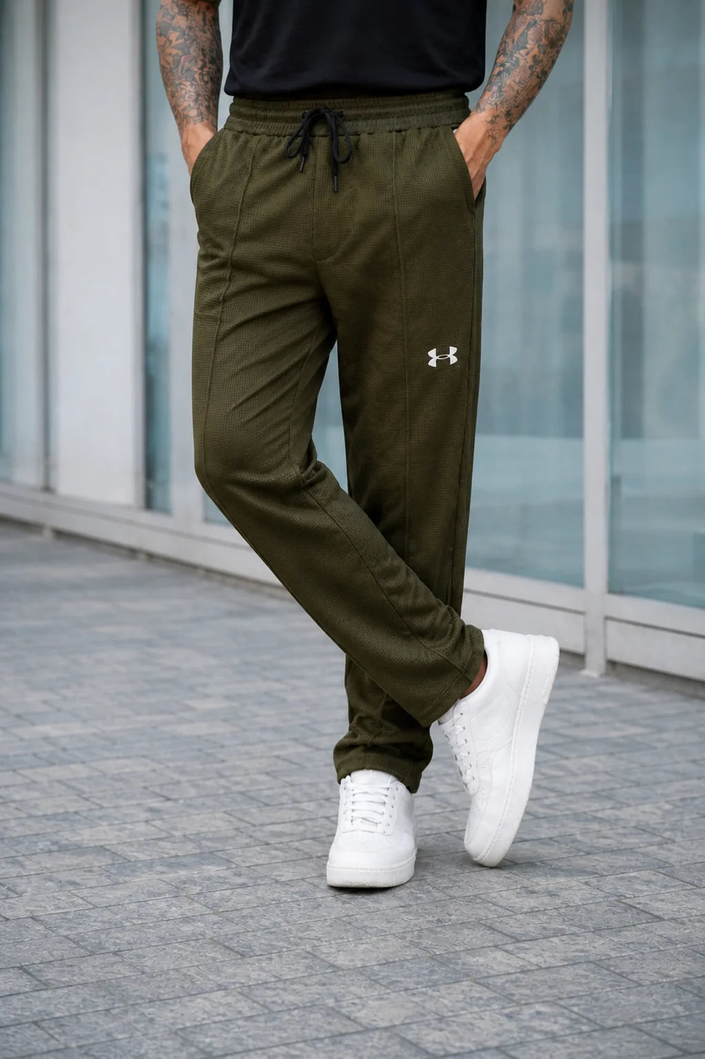 ELITE COMFORT TROUSER-OLIVE