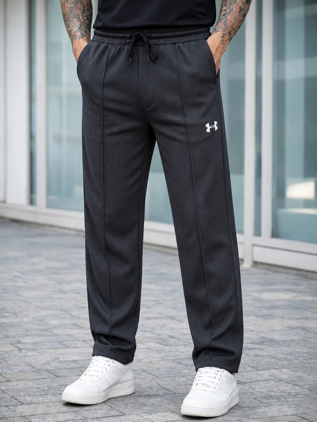 ELITE COMFORT TROUSER-CHARCOAL