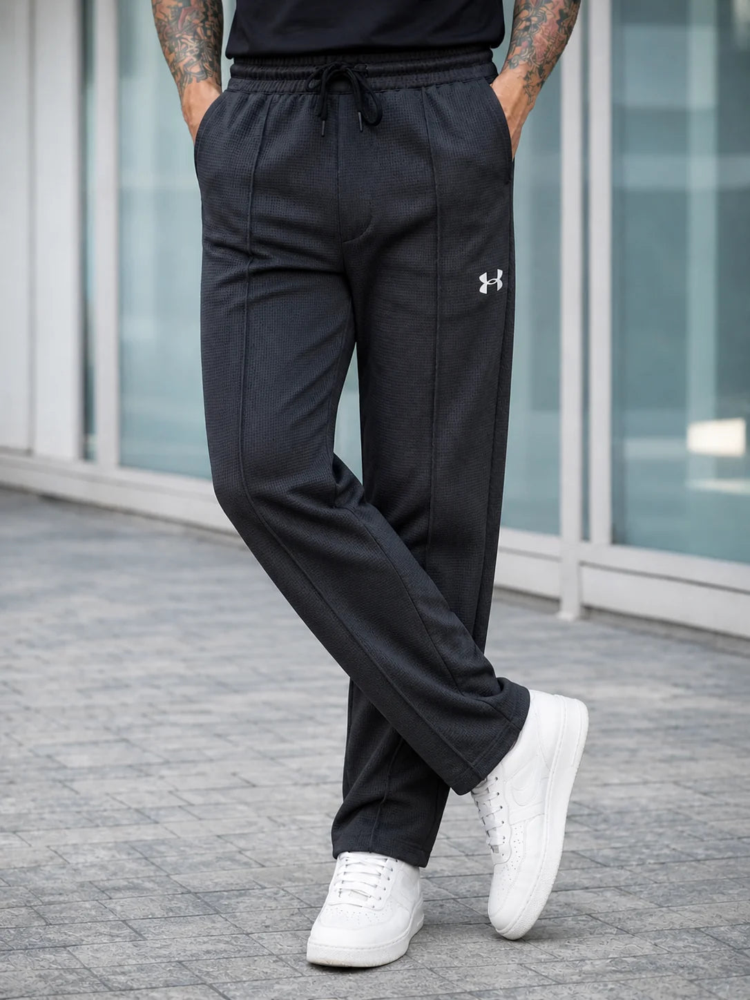 ELITE COMFORT TROUSER-CHARCOAL