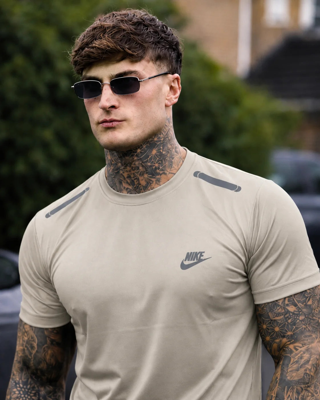Modern Summer Shirt-Tan