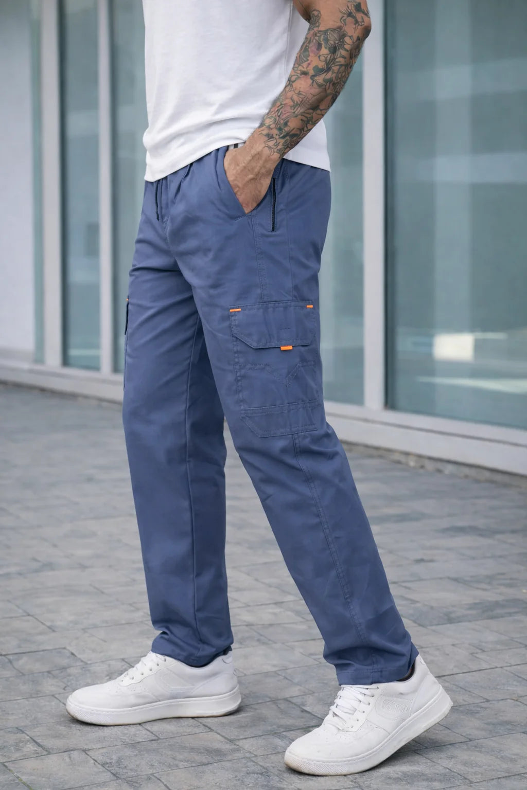 TACTICAL-COTTON CARGO-TROUSER-BROWN (Copy)