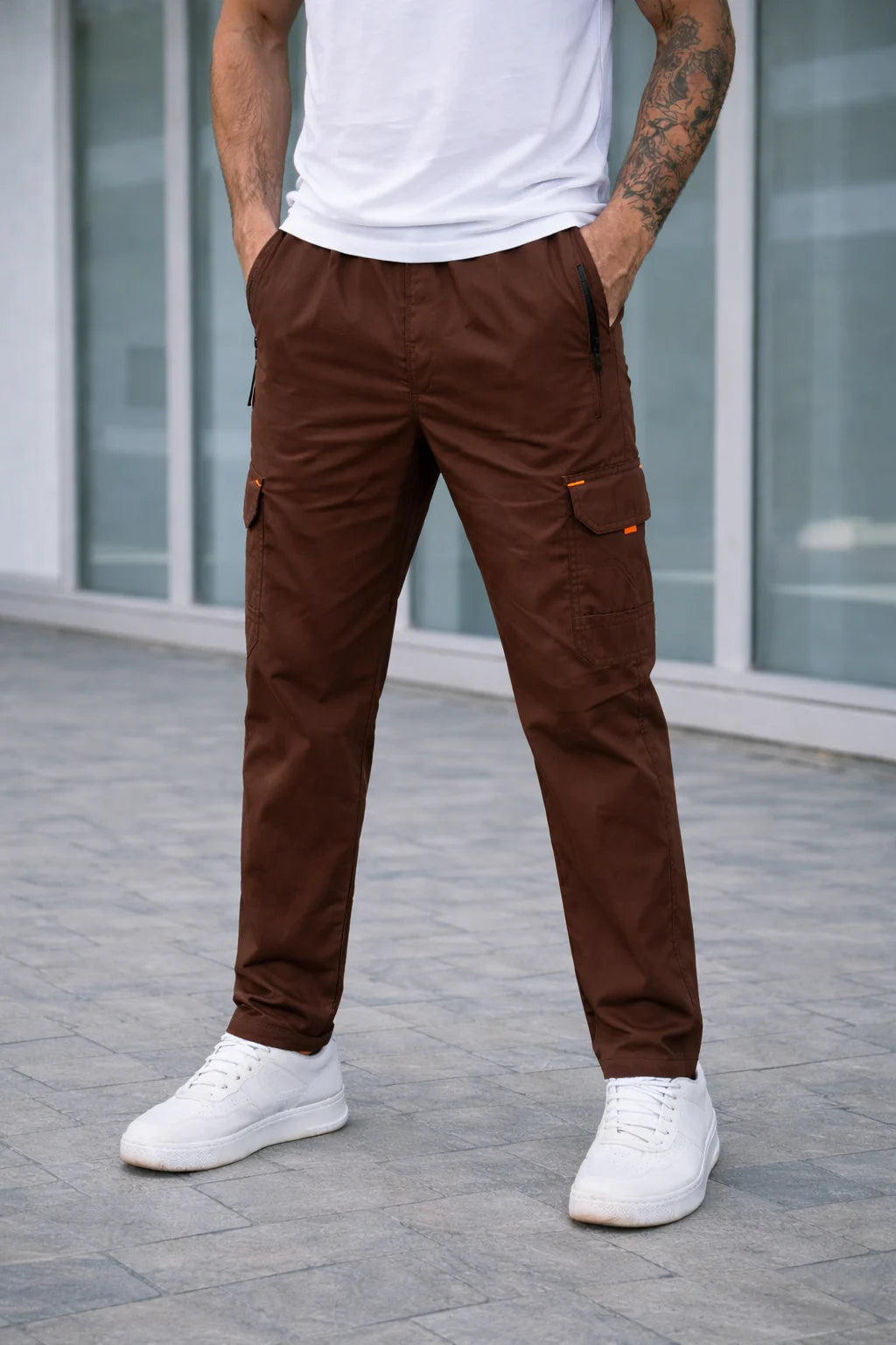 TACTICAL-COTTON CARGO-TROUSER-BROWN (Copy)