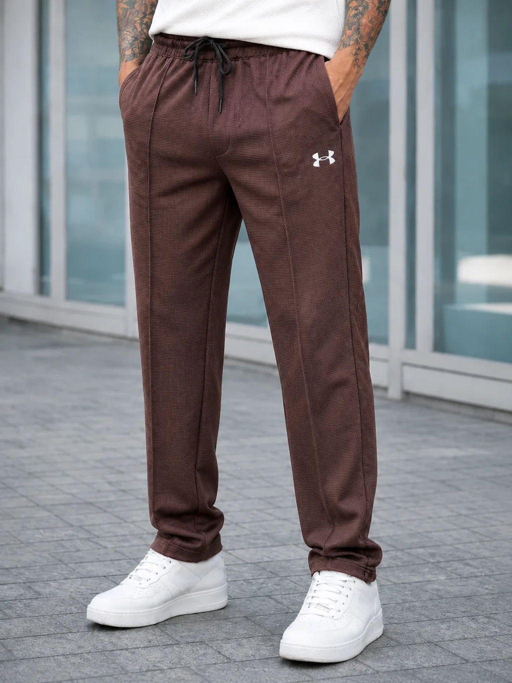 ELITE COMFORT TROUSER-BROWN